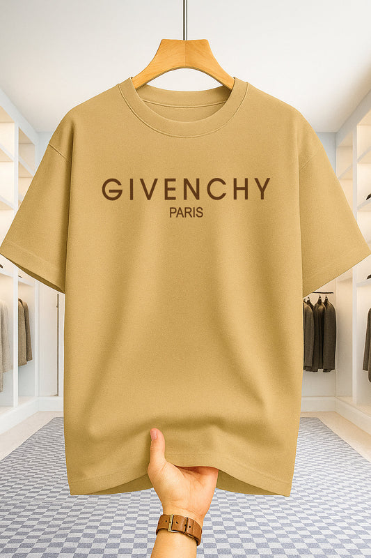 Drop Shoulder T-shirt - Givenchy - Beige